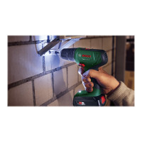 Produktbild för Bosch EasyDrill 18V-40 - 241 borr/drivare - sladdlös - 2 hastigheter laddare medföljer