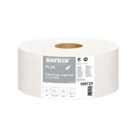 Produktbild för Katrin Plus Gigant M 2 - toalettpapper - rulle - 310 m - vit