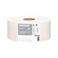 Produktbild för Katrin Plus Gigant M 2 - toalettpapper - rulle - 310 m - vit