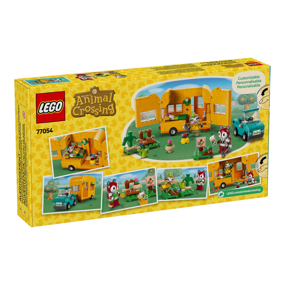 Produktbild för LEGO Animal Crossing 77054 - Leifs karavan- och trädgårdsbutik - byggsats