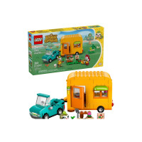 Produktbild för LEGO Animal Crossing 77054 - Leifs karavan- och trädgårdsbutik - byggsats