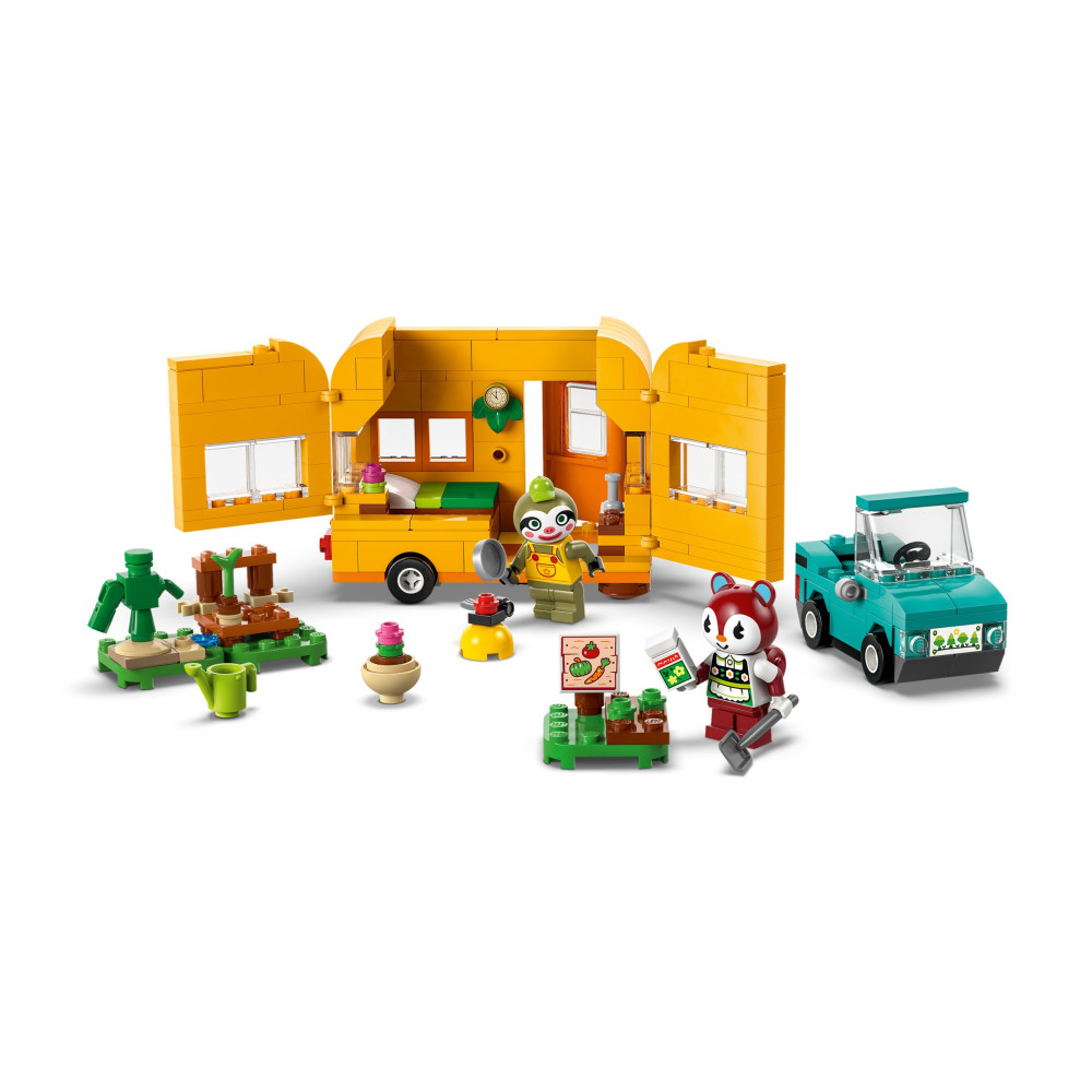 Produktbild för LEGO Animal Crossing 77054 - Leifs karavan- och trädgårdsbutik - byggsats