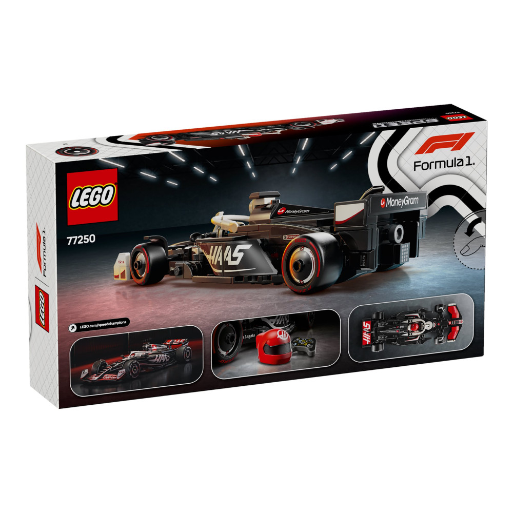 Produktbild för LEGO Speed Champions 77250 - MoneyGram Haas F1 Team VF-24 Race Car - byggsats