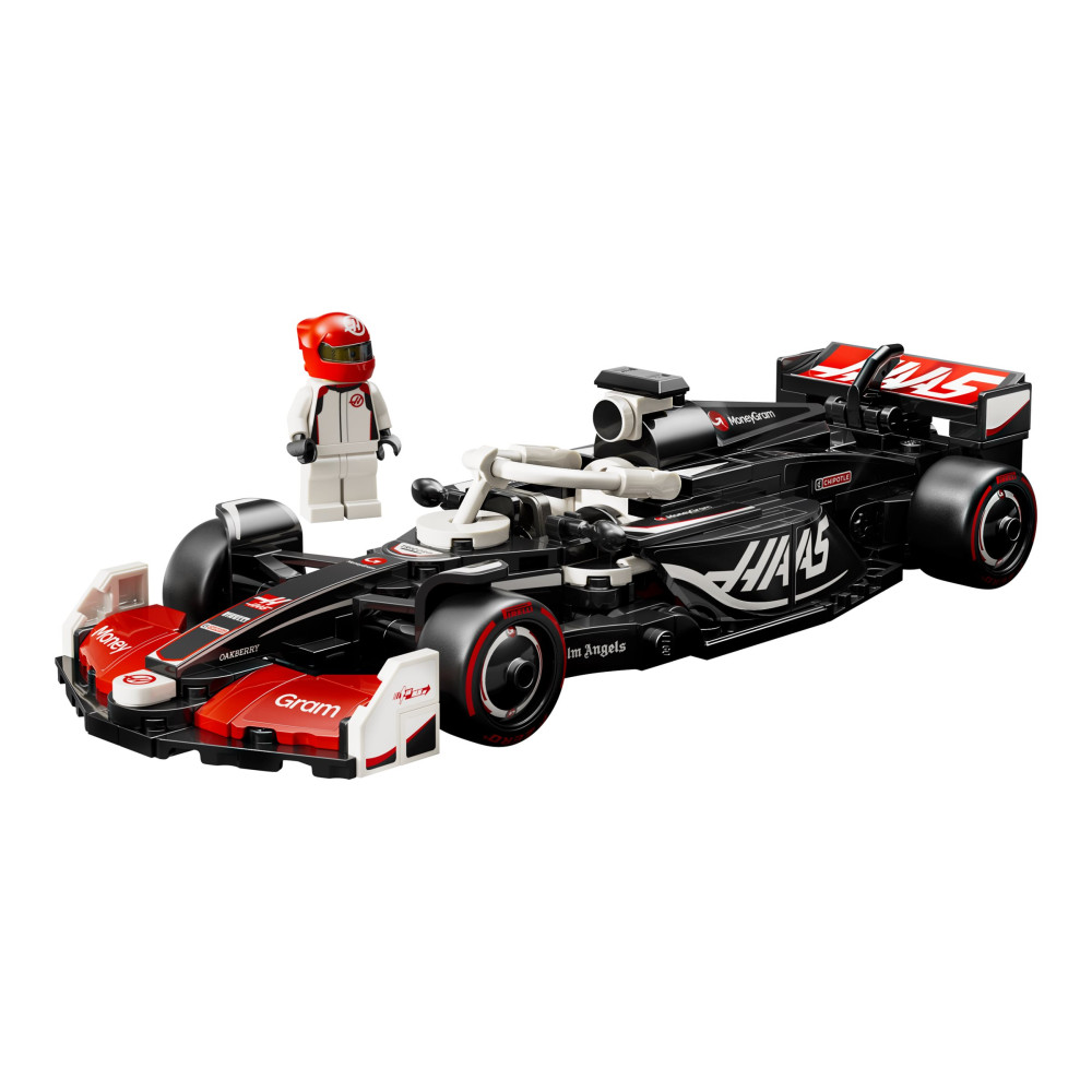 Produktbild för LEGO Speed Champions 77250 - MoneyGram Haas F1 Team VF-24 Race Car - byggsats