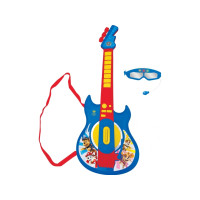 Produktbild för Paw Patrol Elektrisk Gitarr med Ljus och Glasögon med mikrof...