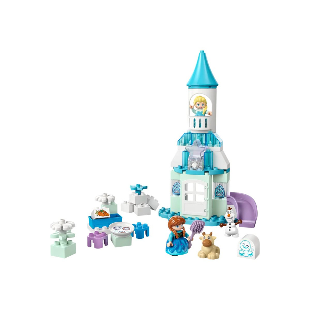 Produktbild för LEGO DUPLO Disney 10455 - Anna och Elsas Frostslottsparty - byggsats