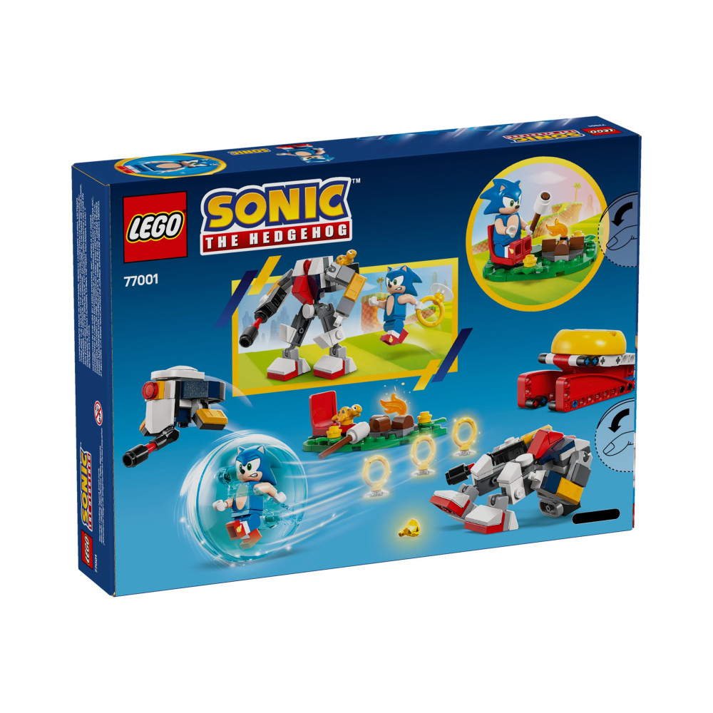 Produktbild för LEGO Sonic the Hedgehog 77001 - Sonics lägereldskamp - byggsats