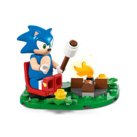 Produktbild för LEGO Sonic the Hedgehog 77001 - Sonics lägereldskamp - byggsats