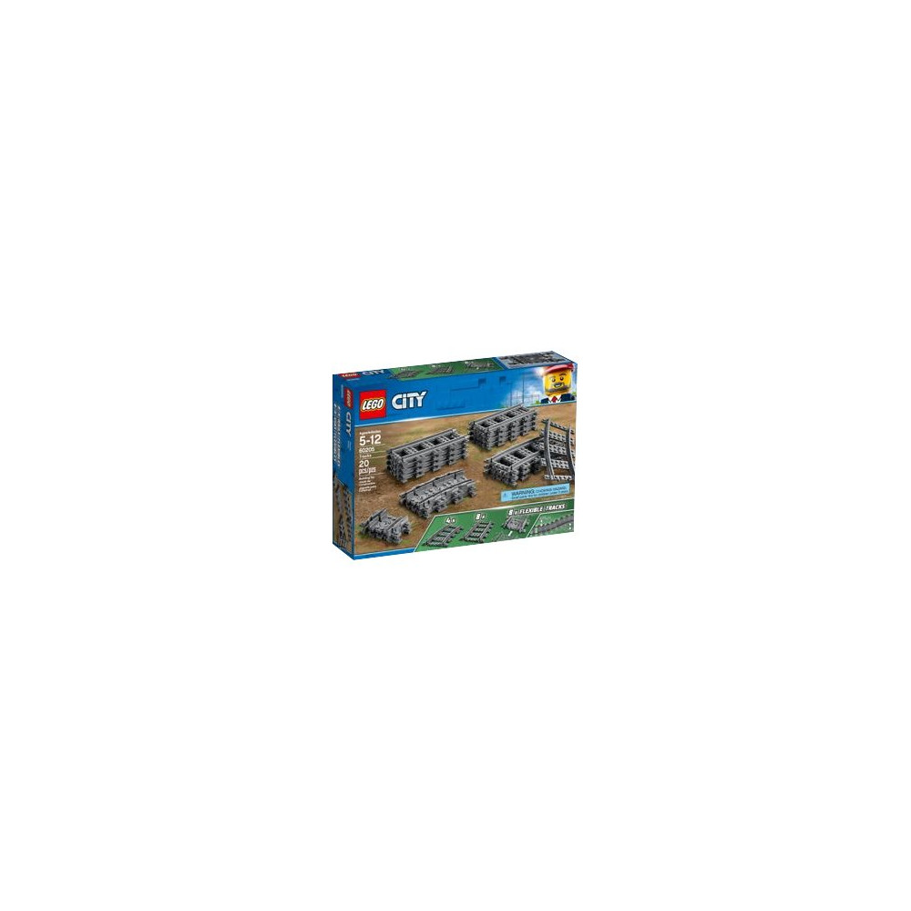 Produktbild för LEGO City 60205 - Spår - byggsats