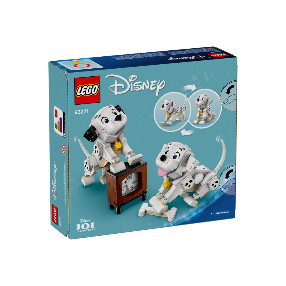 Produktbild för LEGO Disney 43271 - The Puppies Lucky and Penny from 101 Dalmatians - byggsats