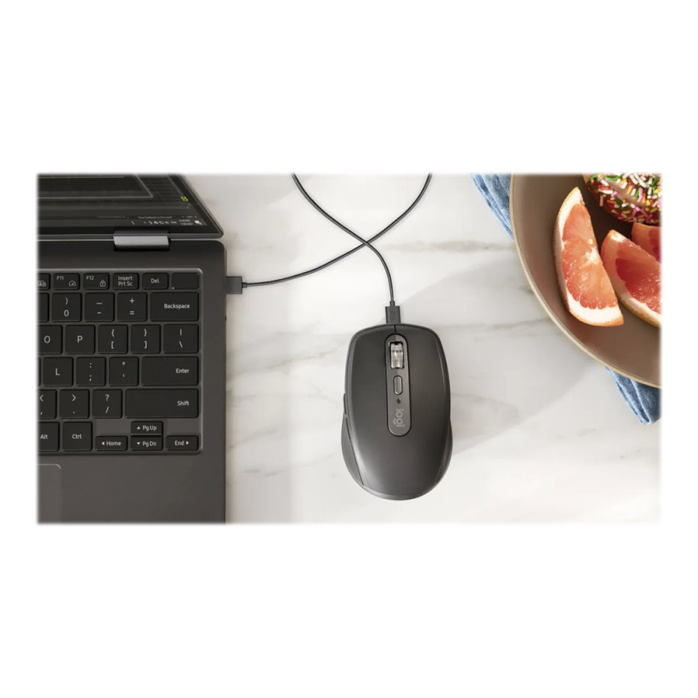 Produktbild för Logitech MX Anywhere 3S - mus - Bluetooth - grafit