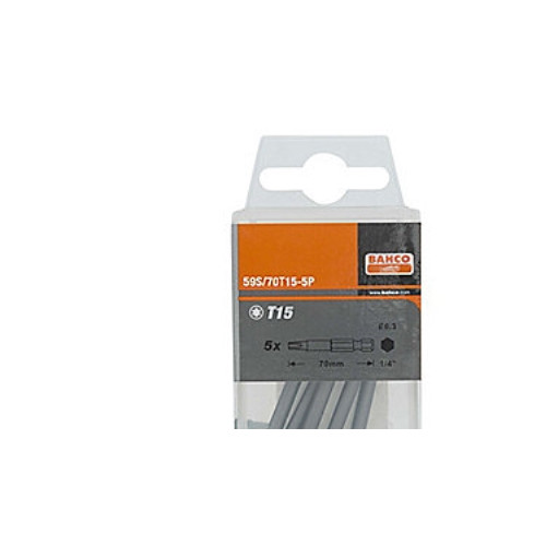 SNA EUROPE DENMARK Bahco 1/4 bits TX15 70 mm