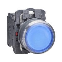 Produktbild för Schneider Electric XB5, Knapp, IP66, IK05, Klass II, 30 mm,...