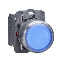 Produktbild för Schneider Electric XB5, Knapp, IP66, IK05, Klass II, 30 mm,...