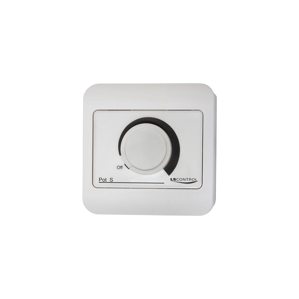 Produktbild för LS CONTROL potmeter Pot S / ES925 i LSBOX85 med enpolig bryt...