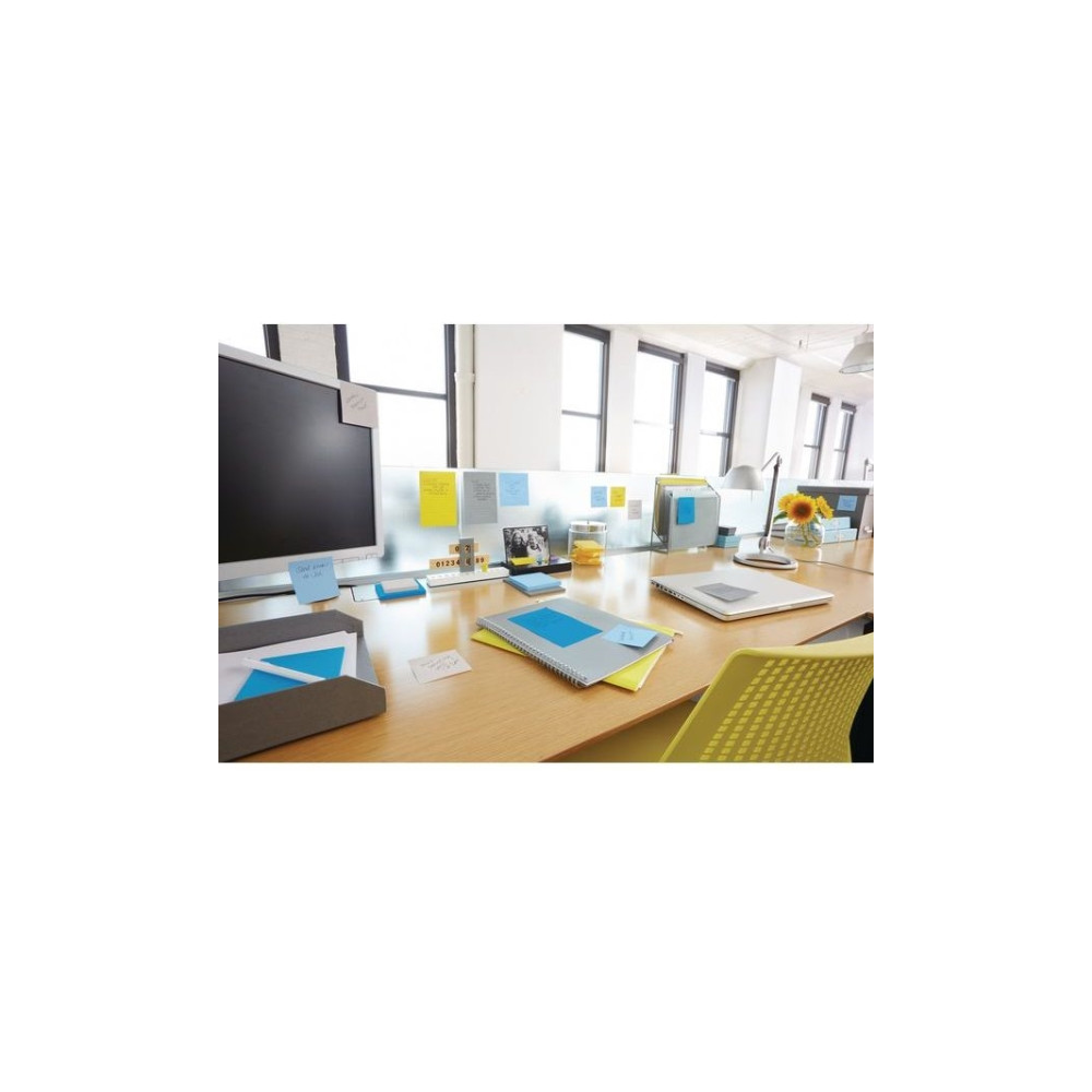 Produktbild för Post-it 653-1T - mini-tower bärbara datorer - 38 x 51 mm - 2400 ark (24 x 100)