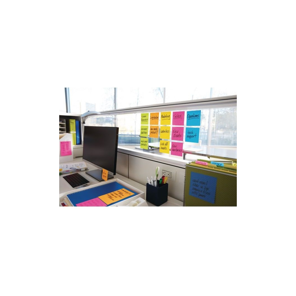 Produktbild för Post-it 653-1T - mini-tower bärbara datorer - 38 x 51 mm - 2400 ark (24 x 100)