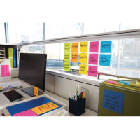 Produktbild för Post-it 653-1T - mini-tower bärbara datorer - 38 x 51 mm - 2400 ark (24 x 100)