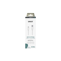 Produktbild för Sinox SXI05162, 2 m, USB C, USB A, USB 3.2 Gen 1 (3.1 Gen 1)...