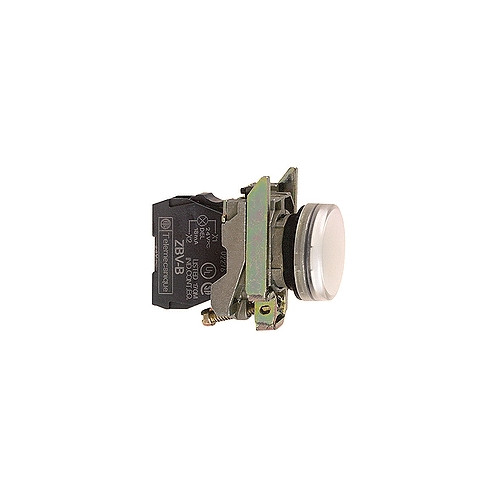 SCHNEIDER ELECTRIC Schneider Electric XB4BVM1, Vit, IP66, CSA, 230-240 V, 2,2 c...