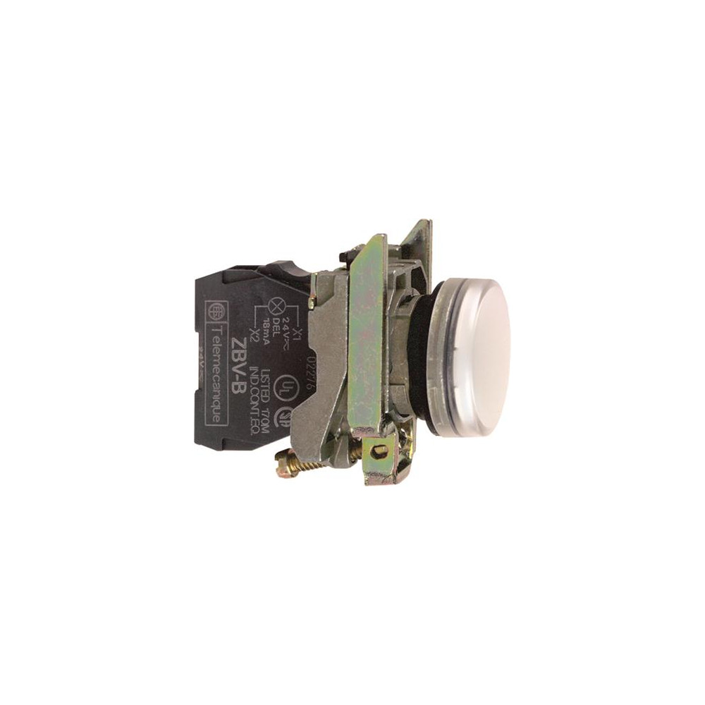 Produktbild för Schneider Electric XB4BVM1, Vit, IP66, CSA, 230-240 V, 2,2 c...