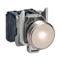 Produktbild för Schneider Electric XB4BVM1, Vit, IP66, CSA, 230-240 V, 2,2 c...