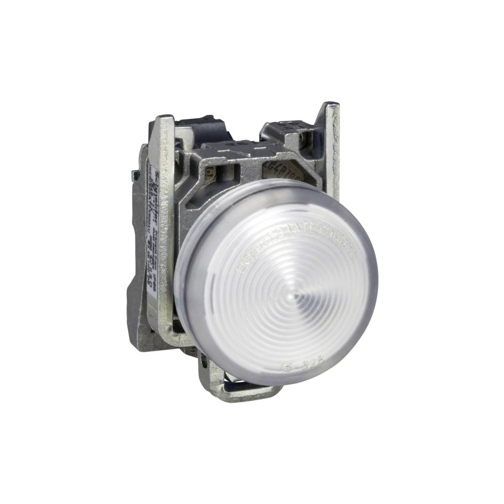 Produktbild för Schneider Electric XB4BVM1, Vit, IP66, CSA, 230-240 V, 2,2 c...
