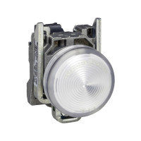 Produktbild för Schneider Electric XB4BVM1, Vit, IP66, CSA, 230-240 V, 2,2 c...