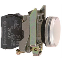 Produktbild för Schneider Electric XB4BVM1, Vit, IP66, CSA, 230-240 V, 2,2 c...
