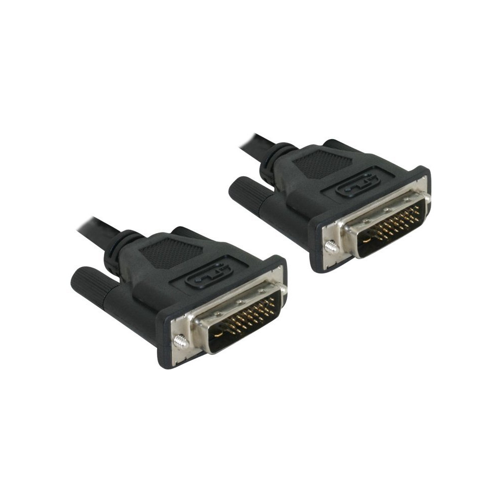 Produktbild för Delock DVI-kabel - 50 cm