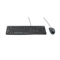Produktbild för Logitech Desktop MK120 - sats med tangentbord och mus - QWERTY - USA, internationellt Inmatningsenhet