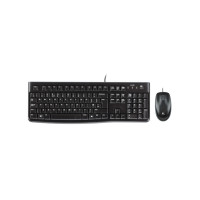 Produktbild för Logitech Desktop MK120 - sats med tangentbord och mus - QWERTY - USA, internationellt Inmatningsenhet