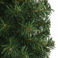 Produktbild för Konstgjord julgran Grön 120 cm PVC och stål och plast
