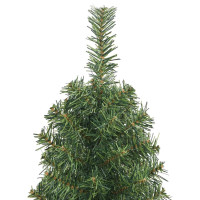 Produktbild för Konstgjord julgran Grön 120 cm PVC och stål och plast