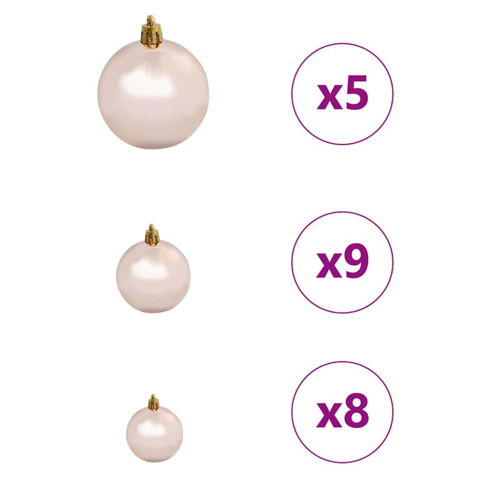 Produktbild för Konstgjord Förbelyst Julgran Svart 120 cm PVC