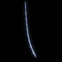 Produktbild för LED Julgran med markspikar med jordspikar Kallvit 511 cm Metall