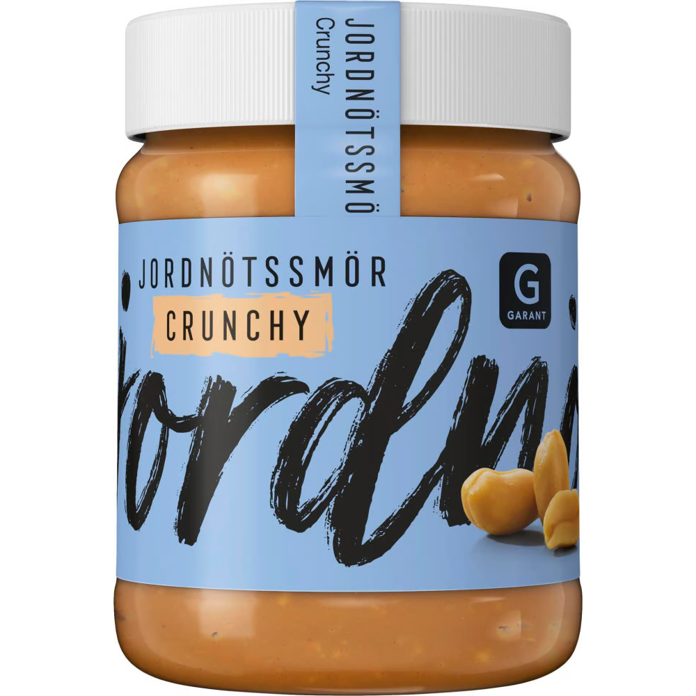Produktbild för Garant Jordnötssmör Crunchy 350G