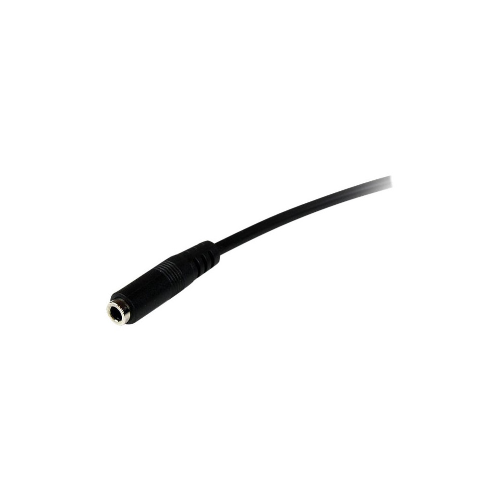 Produktbild för StarTech.com 1m 3.5mm 4 Position TRRS Headset Extension Cable - M/F - audio Extension Cable for iPhone (MUHSMF1M) - förlängningskabel till headset - 1 m