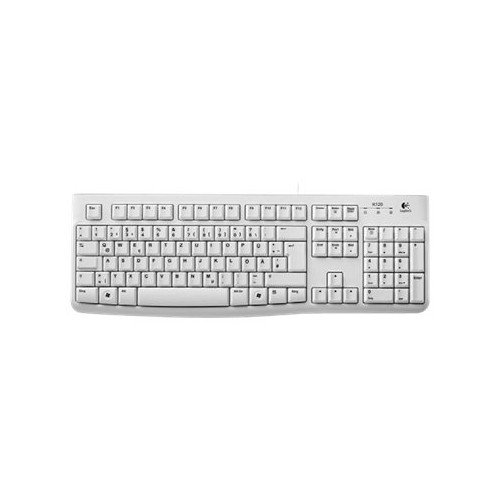 Logitech Logitech K120 for Business - tangentbord - tysk - vit Inmatningsenhet