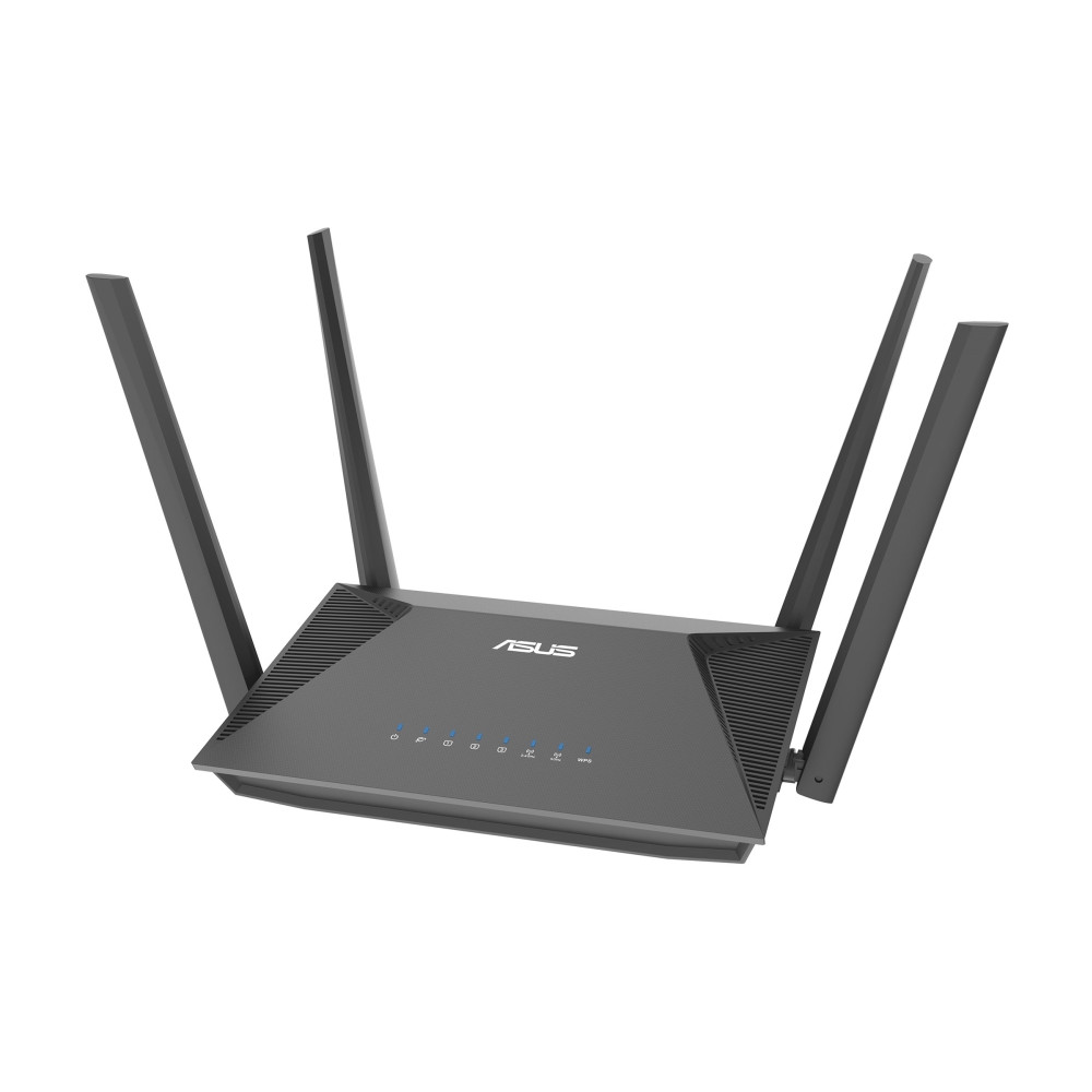 Produktbild för ASUS RT-AX52 - trådlös router - Wi-Fi 6 - skrivbordsmodell