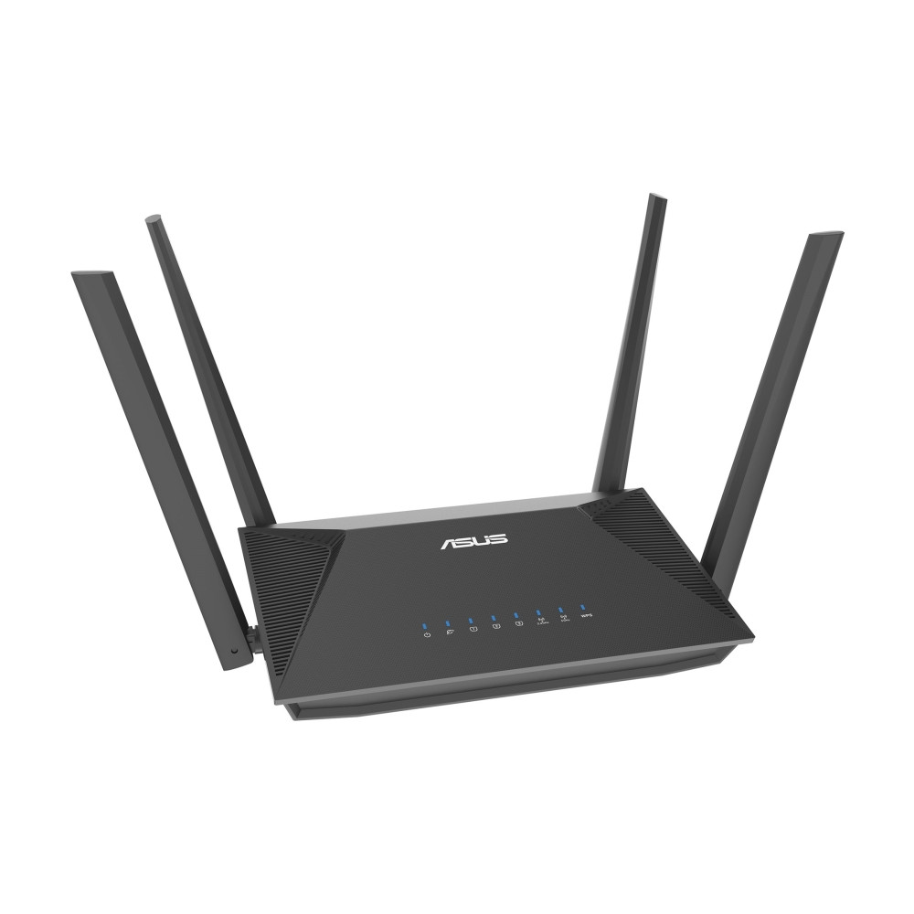 Produktbild för ASUS RT-AX52 - trådlös router - Wi-Fi 6 - skrivbordsmodell