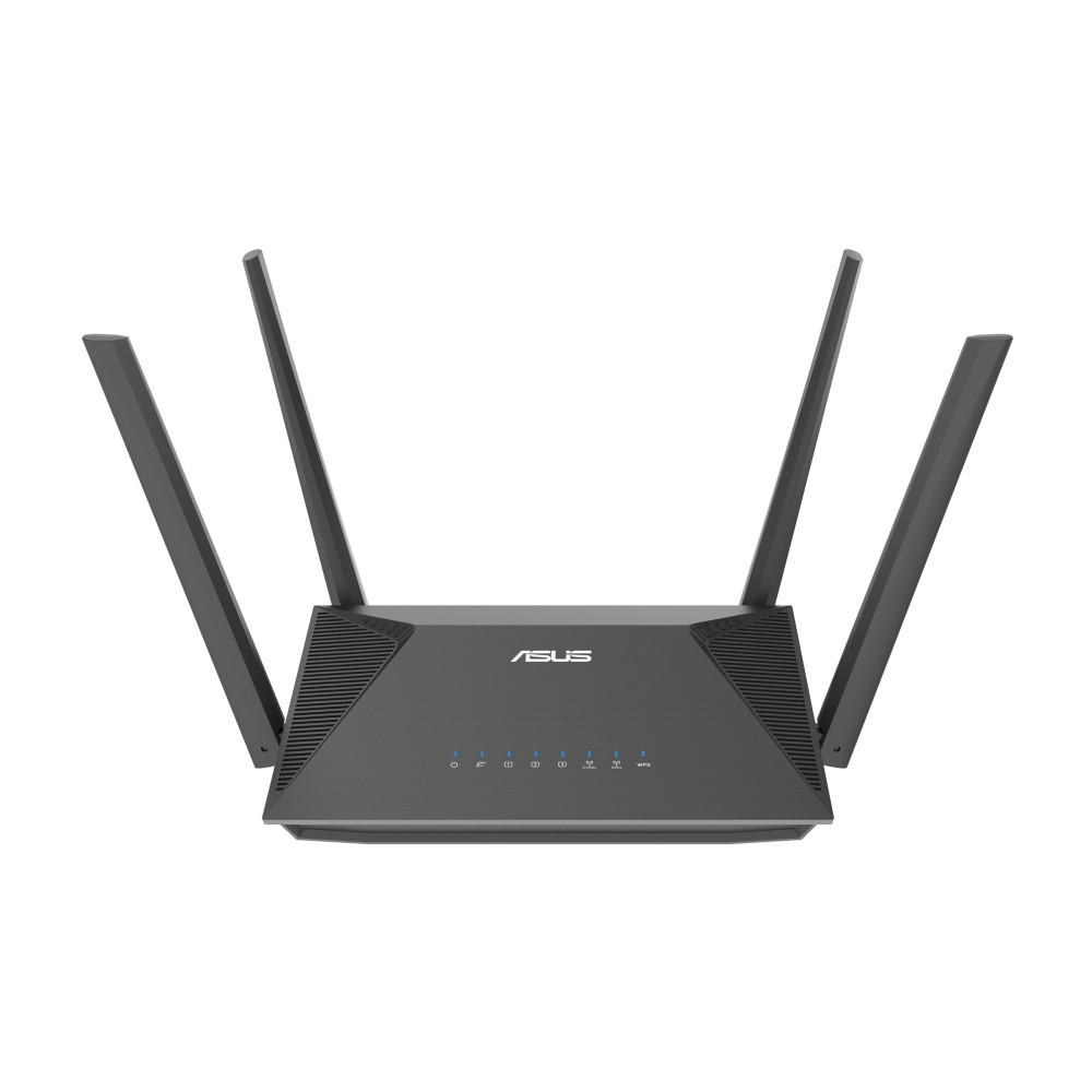 Produktbild för ASUS RT-AX52 - trådlös router - Wi-Fi 6 - skrivbordsmodell