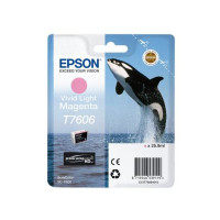 Produktbild för Epson T7606 - intensiv ljus magenta - original - bläckpatron