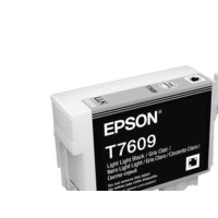 Produktbild för Epson T7609 - light light black - original - bläckpatron