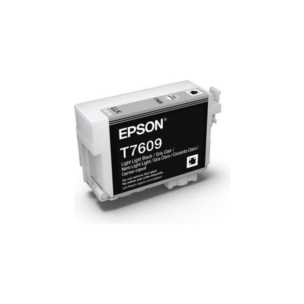 Produktbild för Epson T7609 - light light black - original - bläckpatron