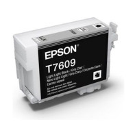 Produktbild för Epson T7609 - light light black - original - bläckpatron
