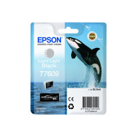Produktbild för Epson T7609 - light light black - original - bläckpatron