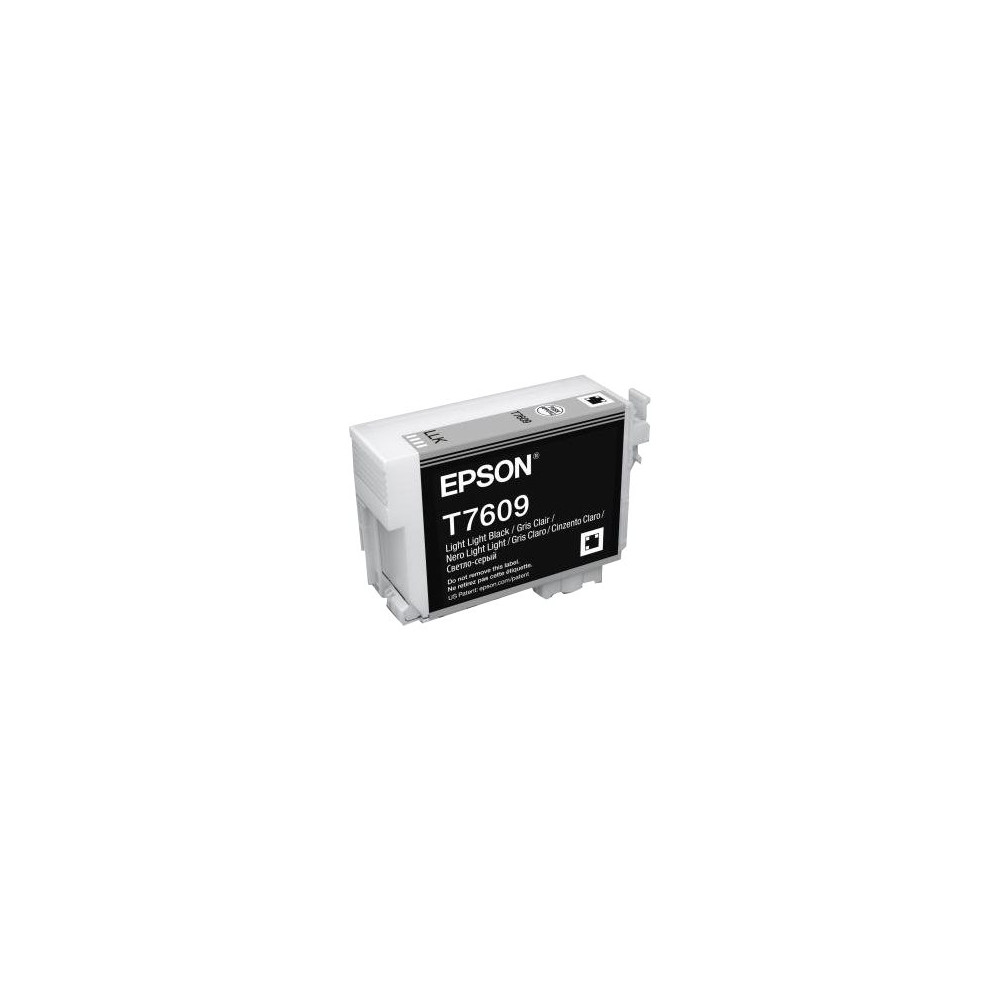 Produktbild för Epson T7609 - light light black - original - bläckpatron