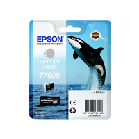 Produktbild för Epson T7609 - light light black - original - bläckpatron