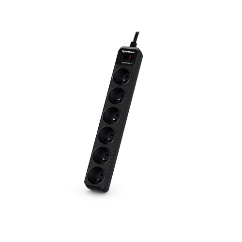 CyberPower Systems CyberPower Tracer III B0620SC0-FR, 350 J, 6 AC-utgångar, Typ...